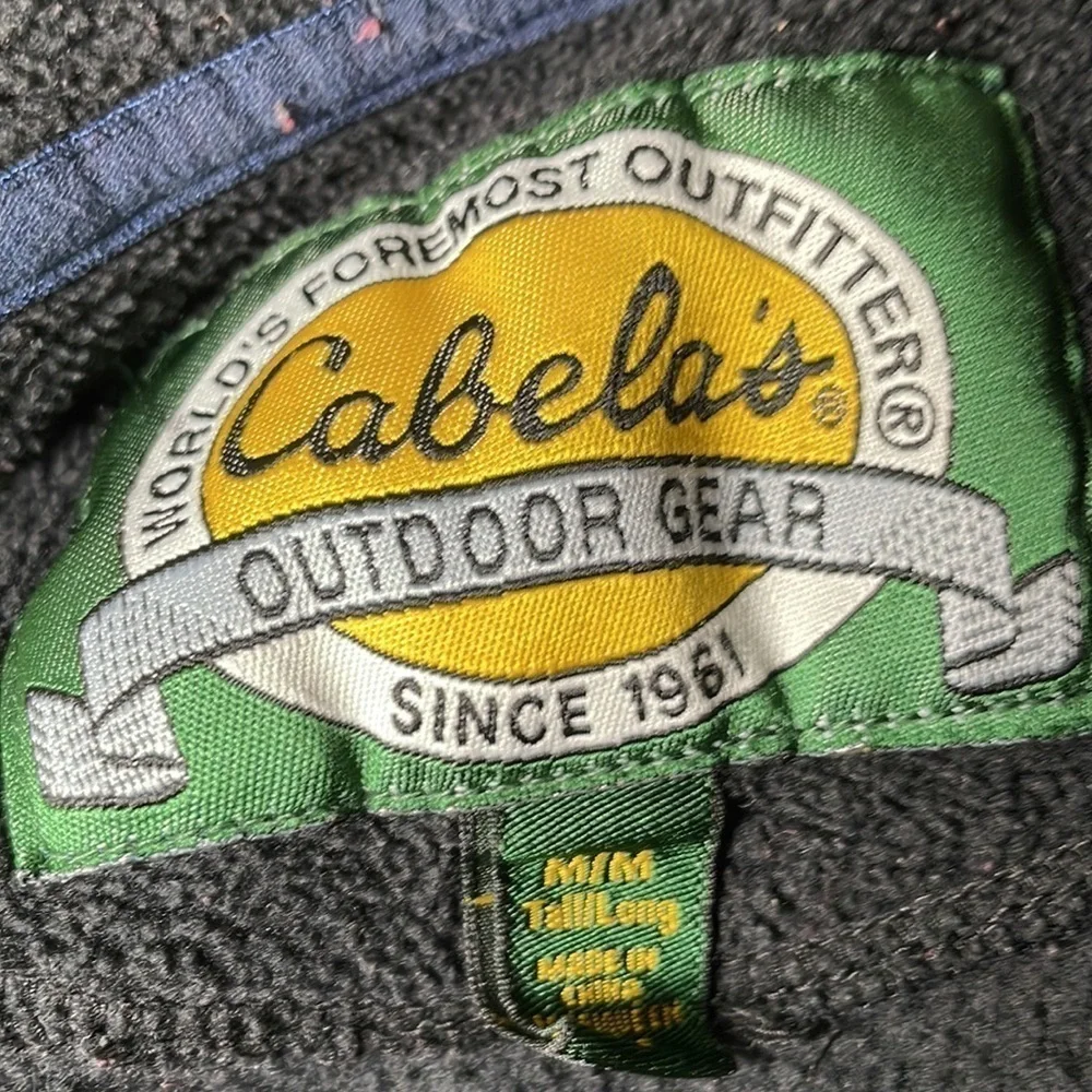 CABELA’S Anniversary Fleece Size Medium